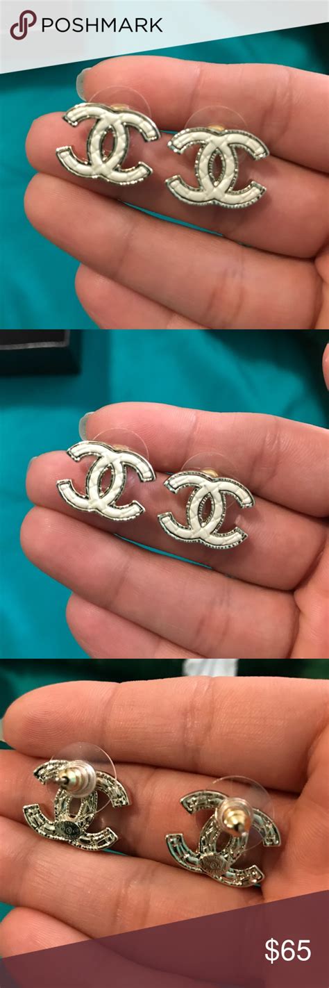 chanel look alike earrings